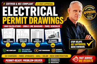 do residential electrical load calculations for ev charger and panel upgrade