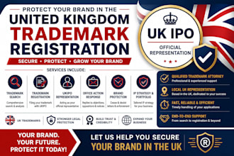 represent you in the UK or eu for a trademark