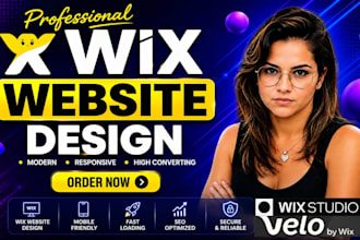 redesign wix website design, revamp or edit wix studio website redesign wix site