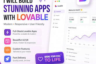 build a modern ai powered website or web app using lovable