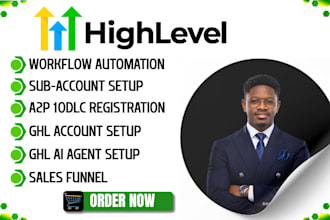 setup gohighlevel automation ghl snapshot voice ai ghl white label sales funnel