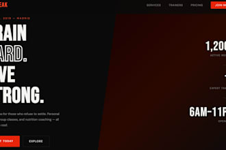 create a professional website for your local business