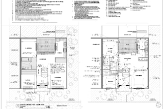 draft professional architectural floor plans for you