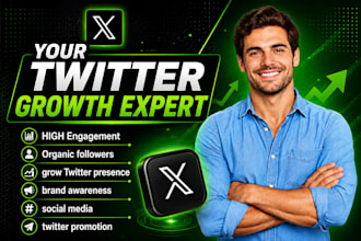 manage and grow your twitter presence with real engagement and visibility