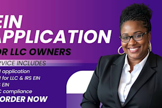 assist with ein application for non US residents and US llc owners