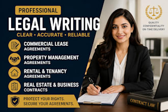 draft commercial lease agreement, property management agreement rental contracts
