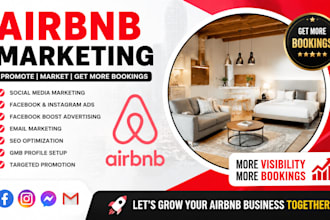 promote airbnb listing marketing promotion to boost airbnb listing bookings