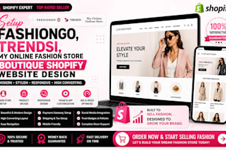 setup fashiongo trendsi my online fashion store boutique shopify website design