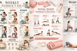 create weight loss, fat loss, burn fat, lose weight workout plan PDF