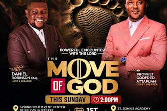 create an amazing church flyer and events flyer design