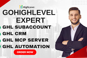 setup your ghl subaccount, ghl CRM, ghl mcp server, ghl automation, ghl ai agent