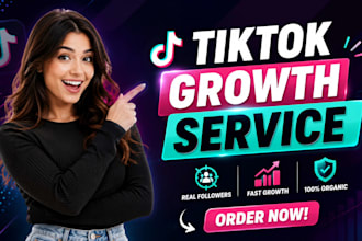 tiktok promotion for organic tiktok followers growth