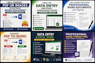 convert PDF or images to editable word documents accurately