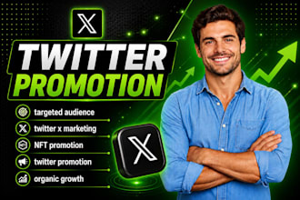 do superfast organic twitter marketing growth and nft promotion