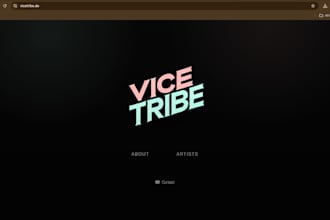 design, create and maintain your website