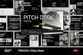 do investor pitch deck redesign, startup slides, fundraising, business PPT