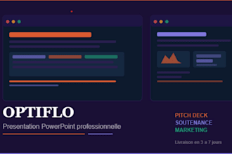 je vais créer votre présentation powerpoint professionnelle