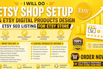 do etsy digital product etsy product design etsy seo listing