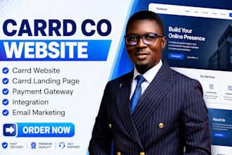redesign carrd website, design carrd landing page, carrd co website, carrd co
