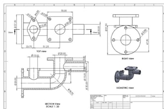 draw patent sketch technical drawing invention and product sketch