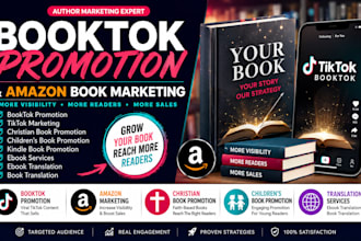 do booktok promotion amazon book booktok marketing christian children book