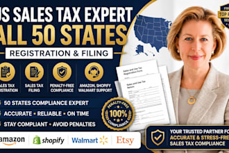 file US sales tax returns and register in all 50 states