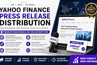 yahoo press release distribution publish crypto ai tech pr authority backlinks