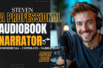 narrate young adult books, fantasy novel audiobook with expressive voice over