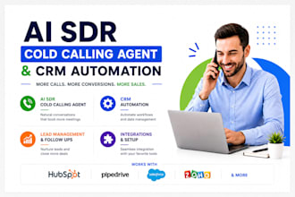build ai sdr cold calling agent with vapi ai, retell and CRM automation
