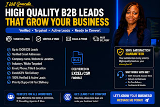 generate targeted b2b leads for your business