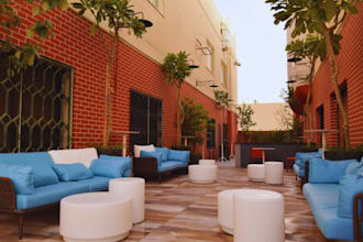 3d office interior design, breakout area, coworking lounge, office lounge design