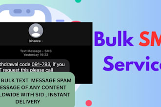 send bulk text message sms marketing bulk sms spam message route with send