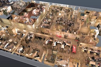 create archicad bim models from laser scans and matterport scans