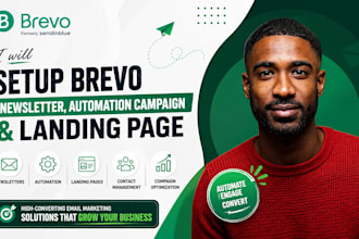setup brevo newsletter germany brevo automation campaign brevo landing page