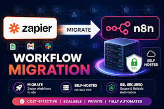 migrate zapier to n8n with self hosted vps and SSL