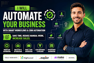set up advanced business automation and customer journey workflow