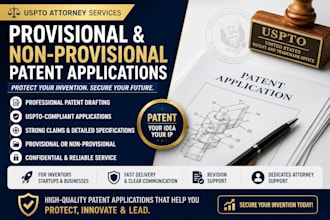 do provisional application and non provisional application as uspto attorney