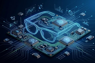 design ai powered glasses pcb