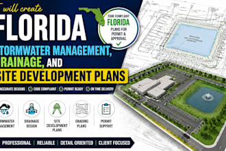 create florida stormwater management, drainage, and site development plan