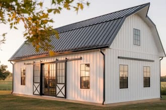 design cozy cabins, cottages, barndominiums, and village homes