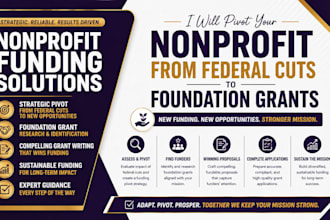 pivot your nonprofit from federal cuts to funded grants