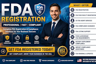 do fda registration, fda agent and fda compliance