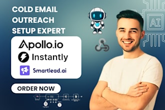 setup instantly ai cold email outreach clay com smartlead ai automation