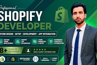 build shopify store design and shopify website development for shopify cro