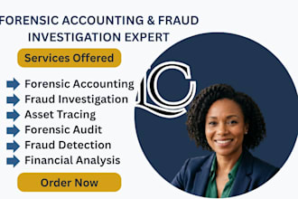 provide forensic accounting and fraud investigation services