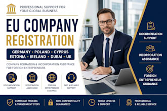 company registration in germany gmbh, poland, estonia ireland and