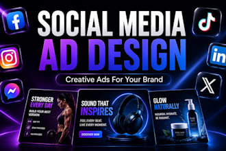 design static ad creatives for facebook and instagram
