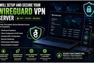 setup and secure your wireguard VPN server