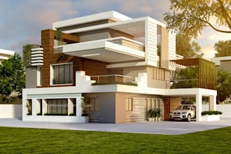 create home exterior design landscape design rendering