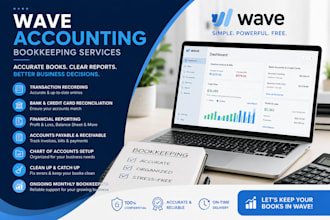 do wave accounting bookkeeping and bank reconciliation